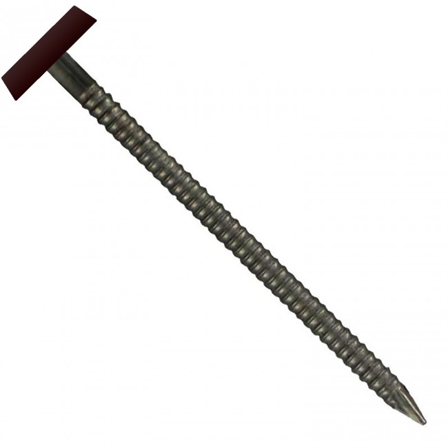 Brown 40mm Plastic Headed Nails