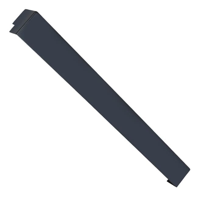 Anthracite Grey Square 90 Degree Face Fixed External Corner 500mm (9mm or 16mm Boards)