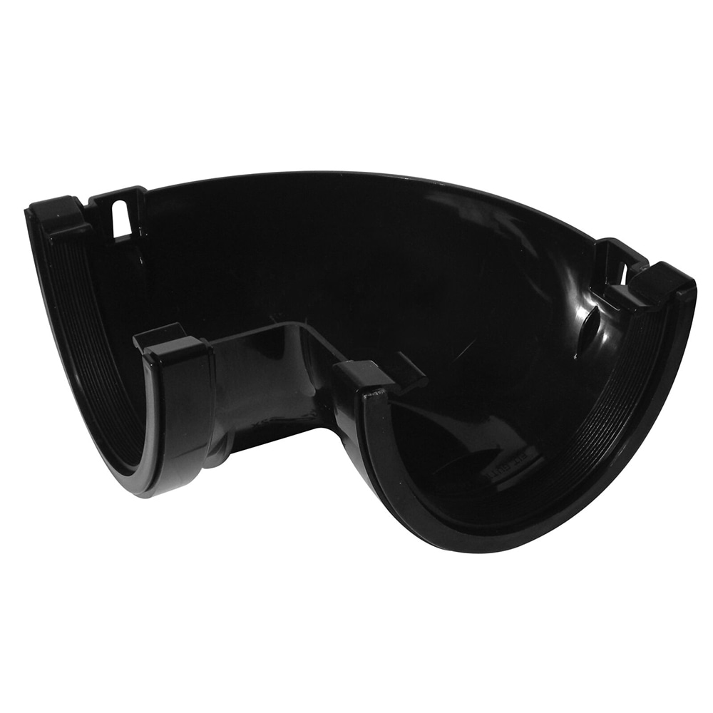 Black 170mm Super Deep 90 Degree Internal Angle