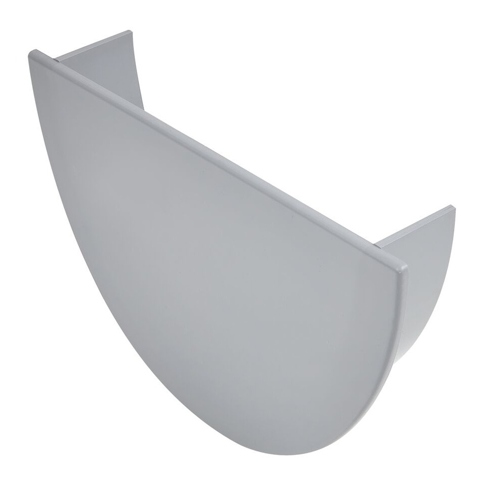Grey 170mm Super Deep Internal Gutter Stop End (Kayflow)