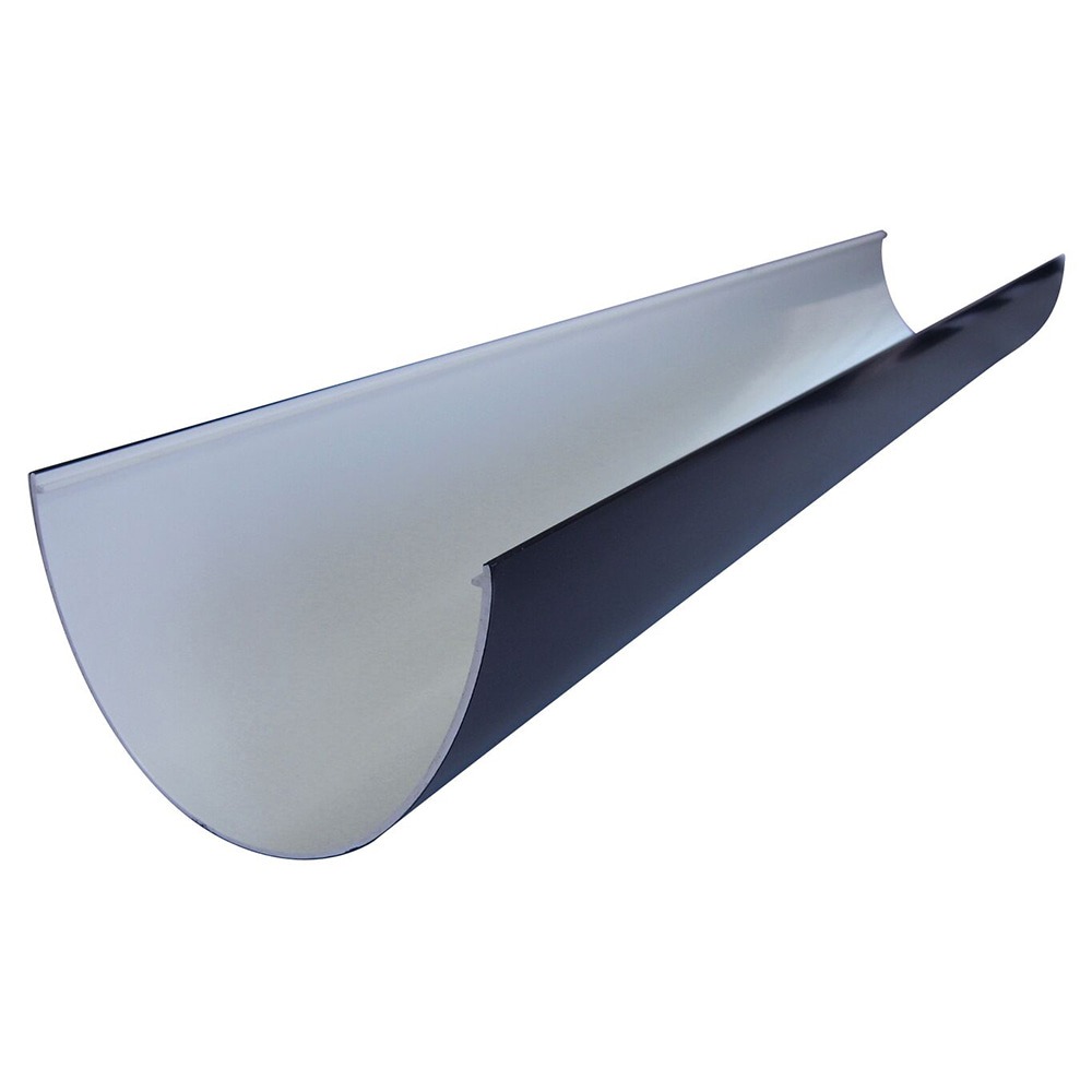 Black 170mm Super Deep Guttering | Buy KayFlow Guttering | Plastic ...