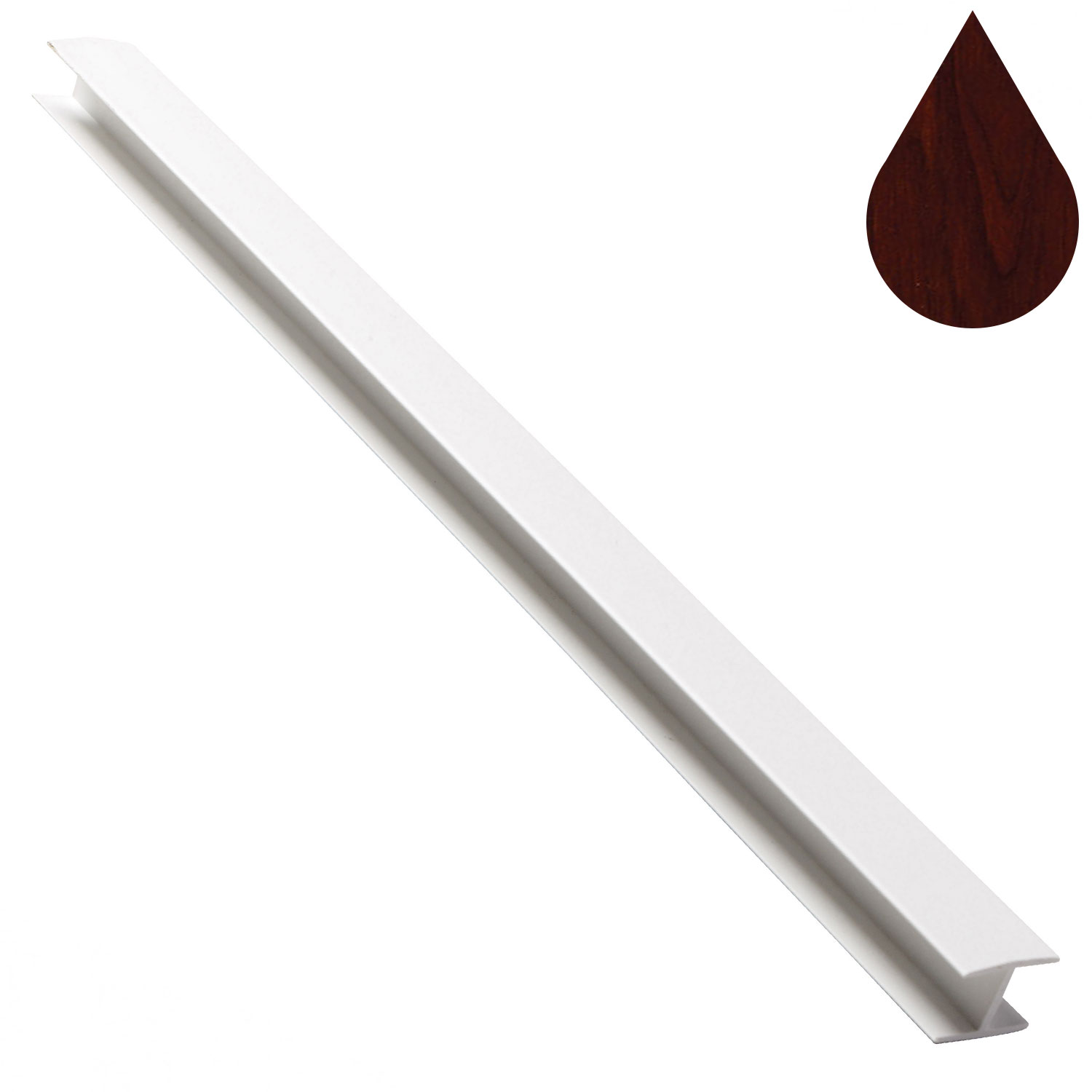 Rosewood Flat Soffit Joiner 5m (9mm boards | Kestrel)