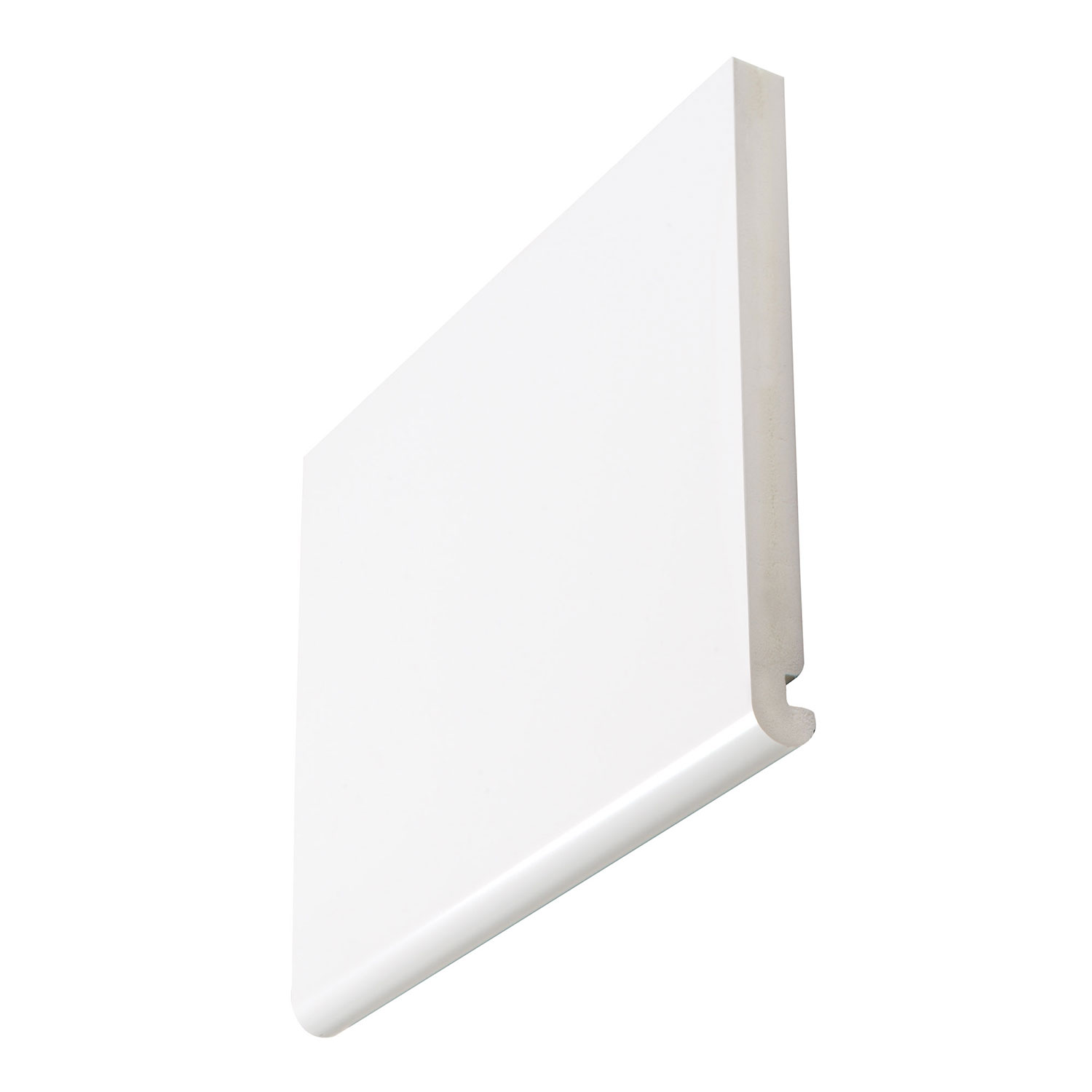 Brilliant White Bullnose 22mm x 225mm Fascia Board (5m | Kestrel)