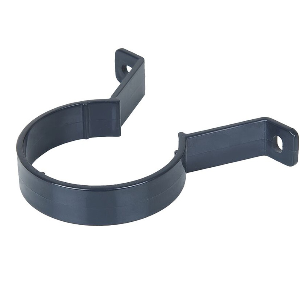 Anthracite Grey 68mm Round Downpipe Clip (Kayflow)