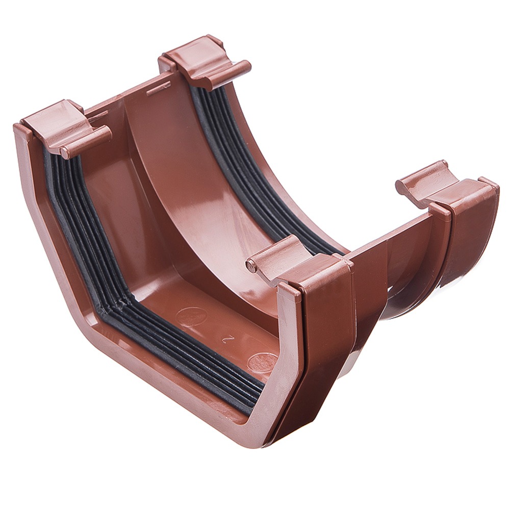 Brown 112mm Half Round To 117mm Square Gutter Adaptor Kayflow brown-112mm-half-round-to-117mm-square-gutter-adaptor-kayflow