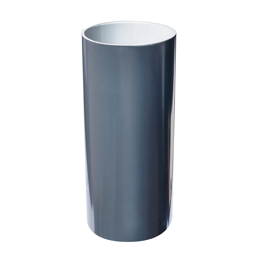 Anthracite Grey 68mm Round Downpipe (2.5m | Kayflow)
