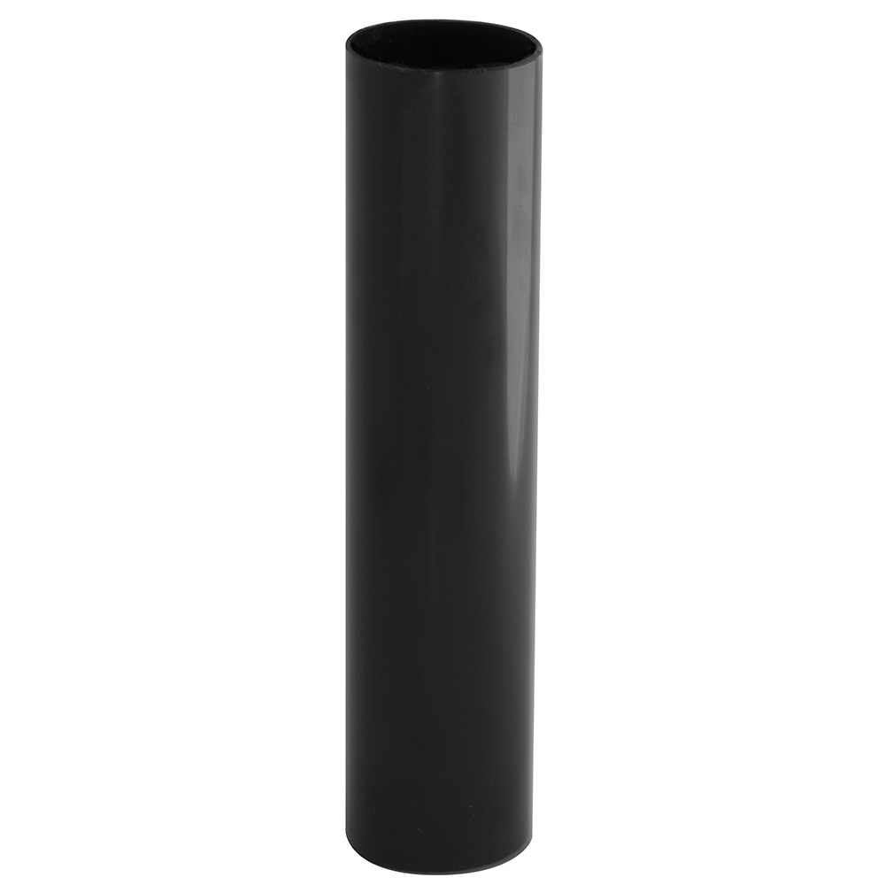 Black 68mm Round Downpipe (2.5m)