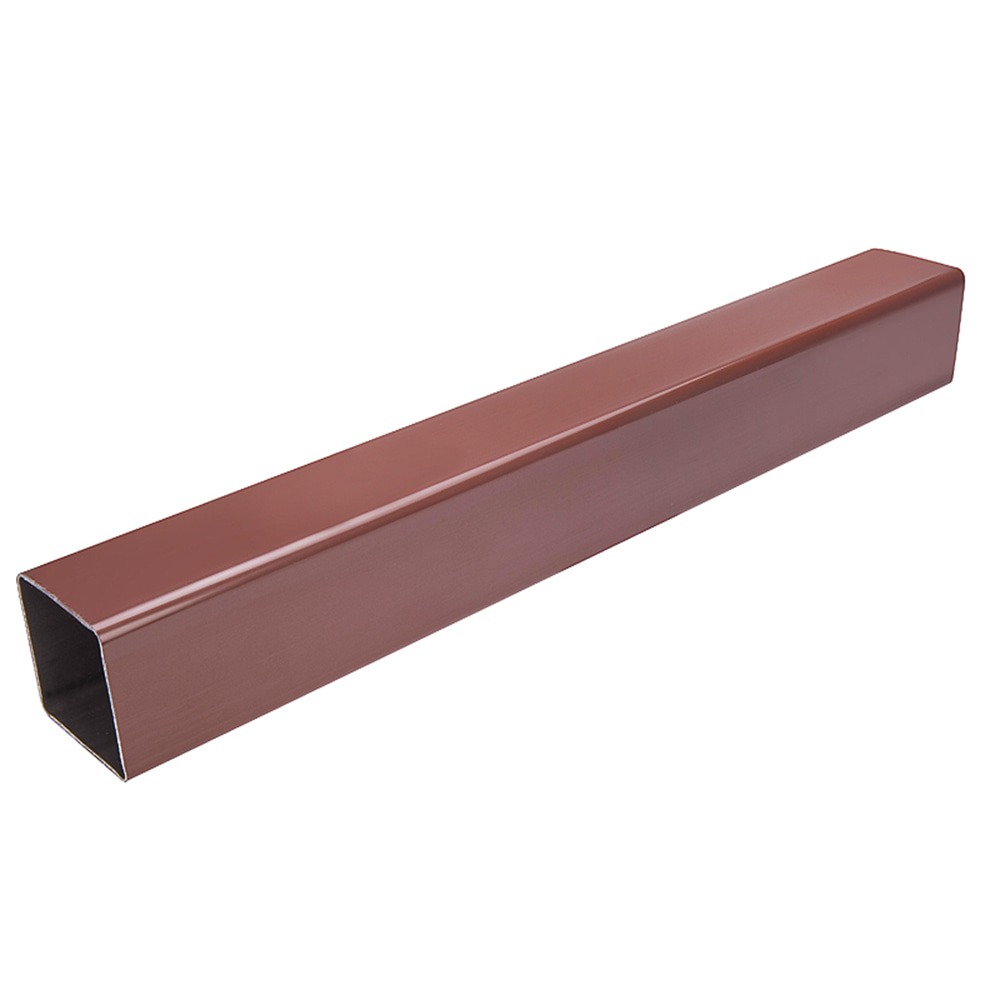 Brown 65mm Square Downpipe (4m | Kayflow)