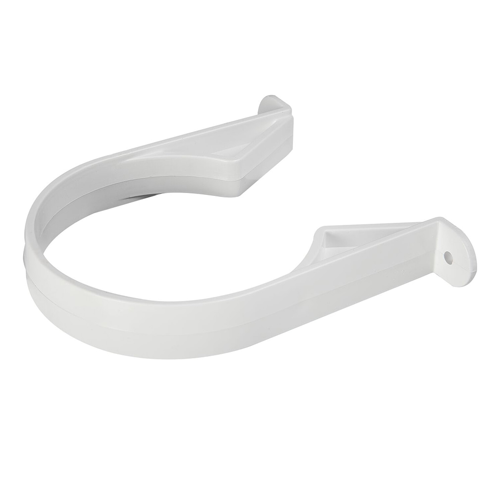 Soil Pipe Clip - White