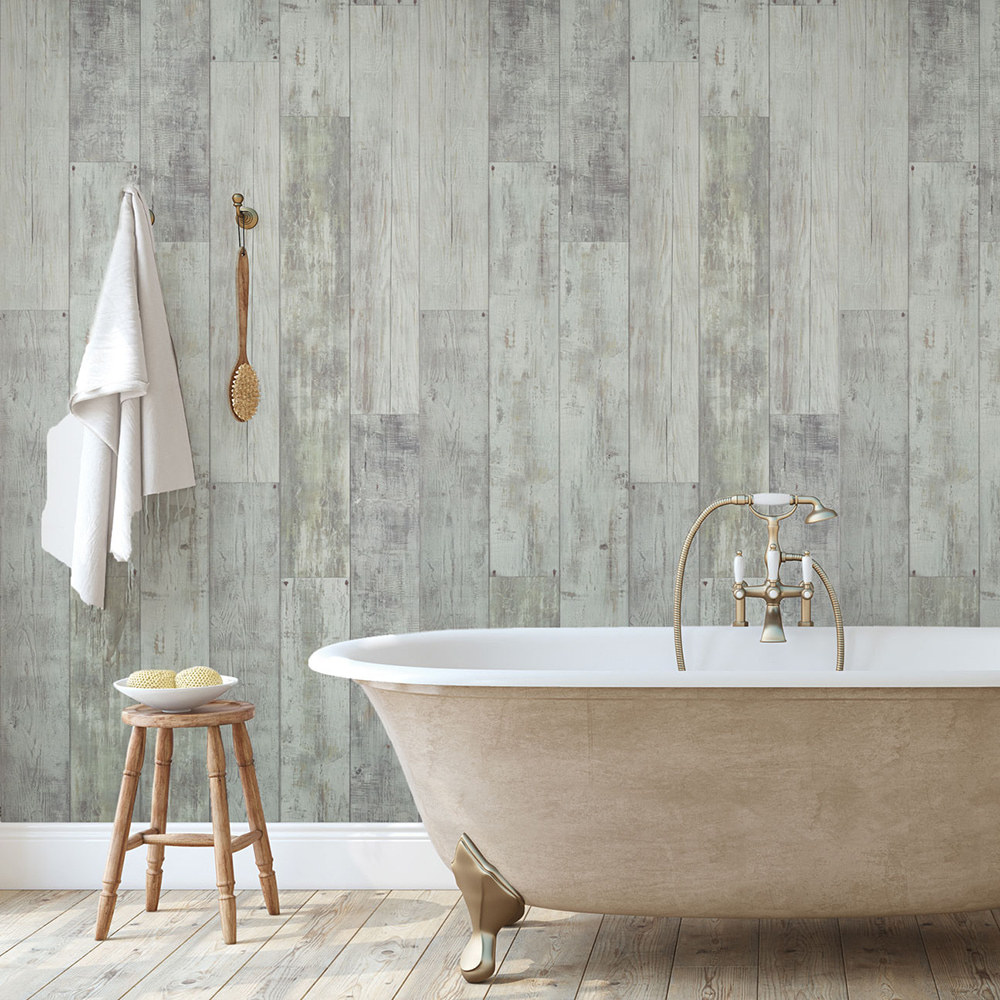 Rustic Wood 8mm Bathroom Panels (375mm x 2.6m | Zest Wall Panels)