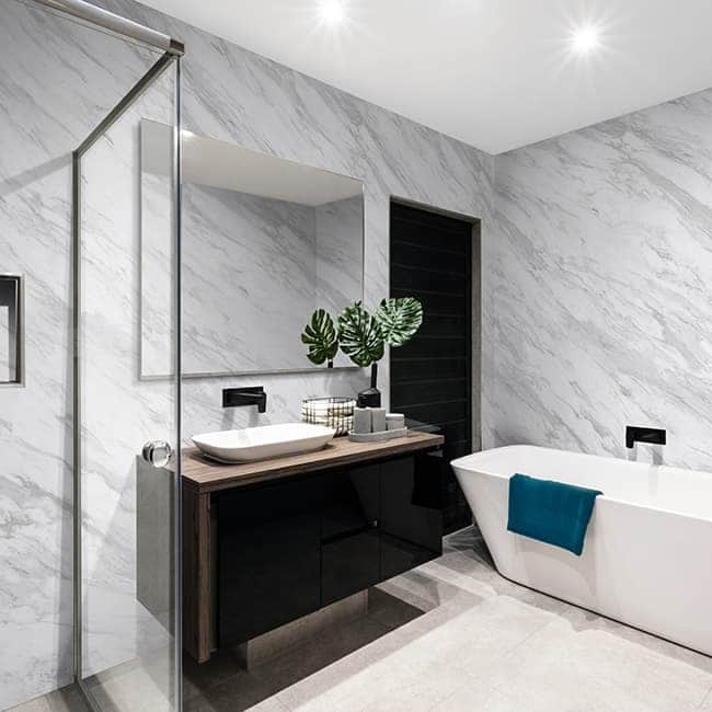 Manhattan 8mm Bathroom Panels (375mm x 2.6m | Zest Wall Panels)
