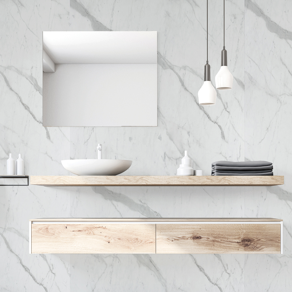 Blanco 10mm Shower Panel 1m (W) x 2.4m (H)